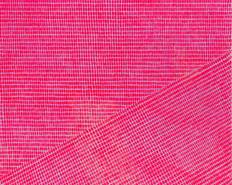 bright pink painting 